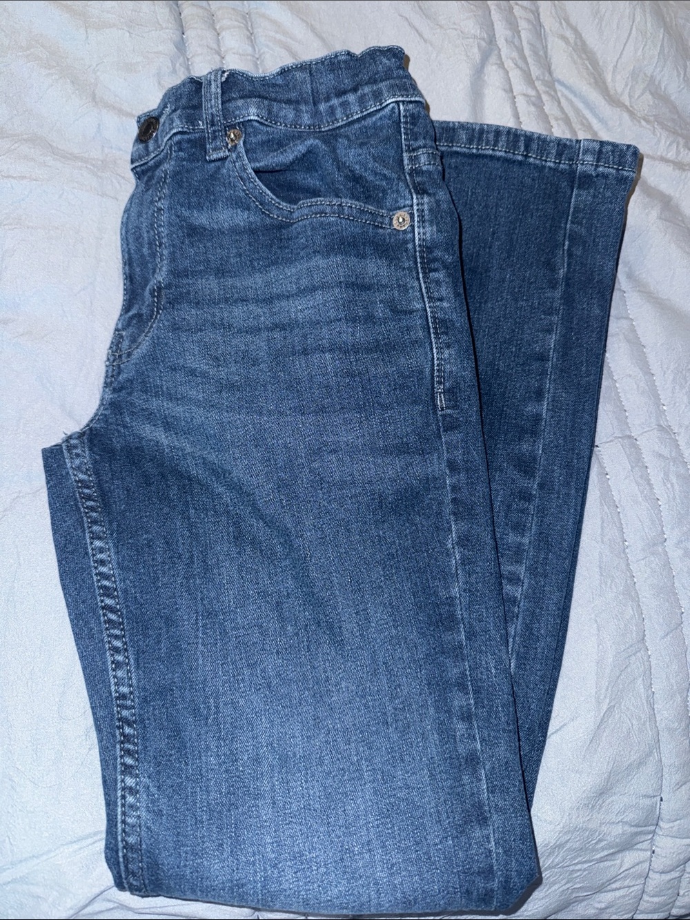 Kids Dark Blue Denim Jeans - Comfortable Everyday Fit